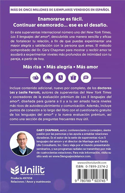 Los 5 Lenguajes Del Amor, Libro De Bolsillo