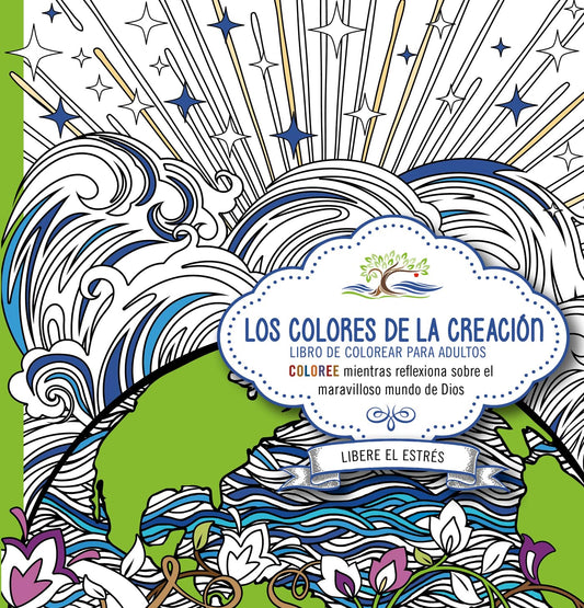 Libro Para Colorear Los Colores De La Creación  - Casa Creación