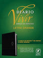 Biblia De Estudio Del Diario Vivir Ntv, Letra Grande (Sentipiel, Negro/Ónice