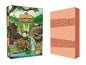 Biblia Aventura, Interior a Color, Leathersoft, Coral, con Cierre, Comfort Print, NBLA