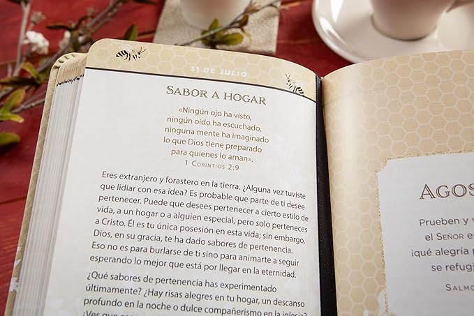 Devocional Más Dulce Que La Miel: 365 Devociones Diarias c-  BroadStreet Publishing Group LLC