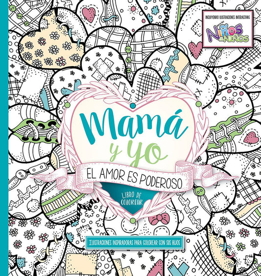 Mamá y yo: El amor es poderoso - Libro para colorear - Coffee & Jesus