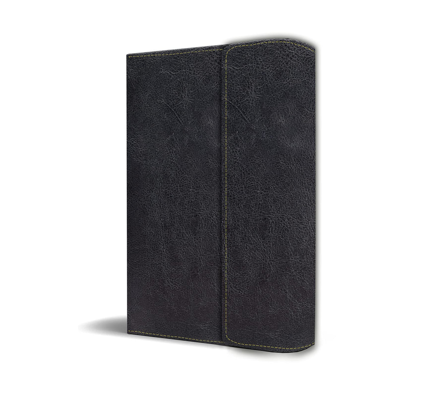 Biblia Letra Grande Tamaño Manual, Simil Piel Negra Con Solapa E Imán, RVR 1960