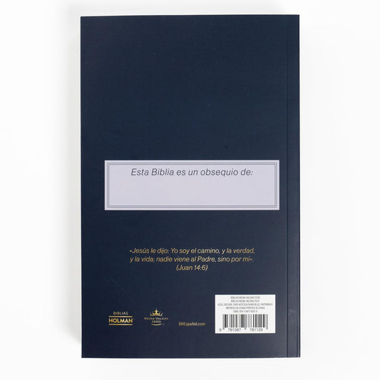 Biblia Edición Ministerial, Azul Oscuro, Tapa Rústica, RVR1960
