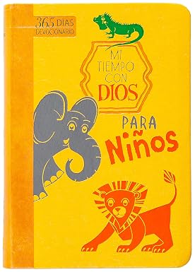 Libro Devocional Mi Tiempo Con Dios Para Niños