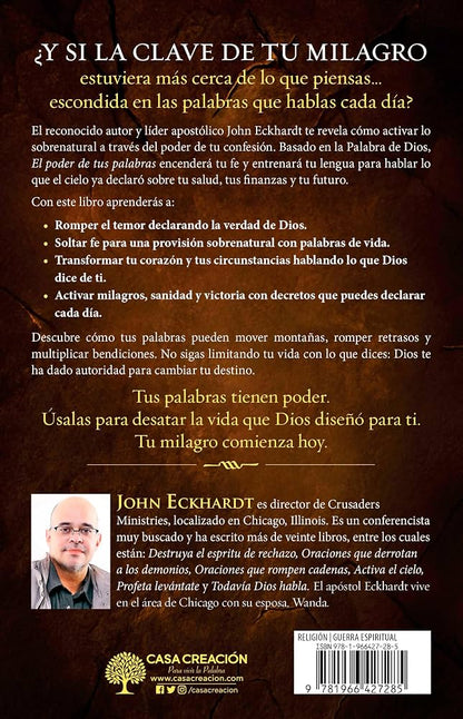 Libro, El poder de tus palabras SC - John Eckhardt