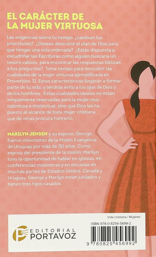 Libro El carácter de la mujer virtuosa -  Marilyn Jensen