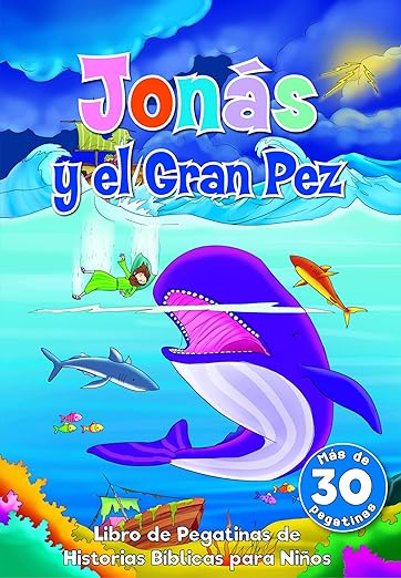 Libro Jonás Y El Gran Pez, De Pegatinas.Visa Libros