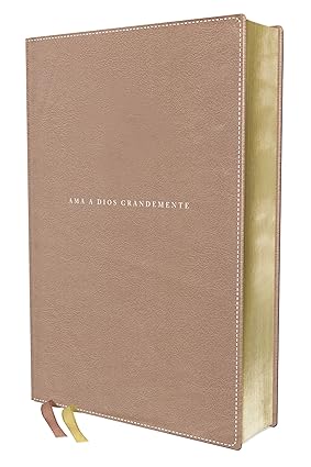 Biblia Ama A Dios Grandemente, Oro Rosa, Nbla