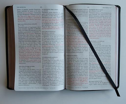 Biblia, Biblia Reina Valera, Letra Grande, Piel Premier Negro, RVC1960