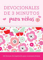 Libro Devocional Devocionales De 3 Minutos Para Niñas