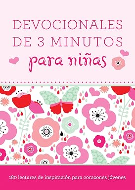 Libro Devocional Devocionales De 3 Minutos Para Niñas