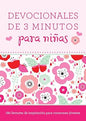 Libro Devocional Devocionales De 3 Minutos Para Niñas