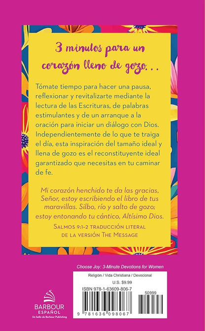 Libro Escoge El Gozo -  Barbour