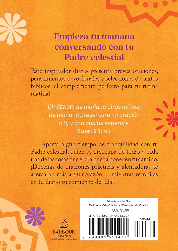 Libro, Mañanas con Dios