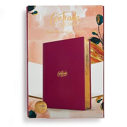 Biblia Devocional para Mujeres Centrada en Cristo, granada tapa | RVR1960