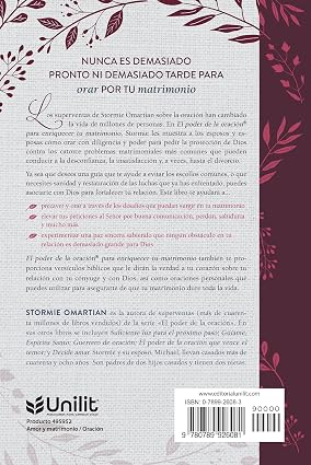 El Poder De La Oración Para Enriquecer Tu Matrimonio - Stormie Omartian