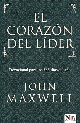 Libro El Corazón Del Líder, Devocional Para Los 365 Días, John Maxwell