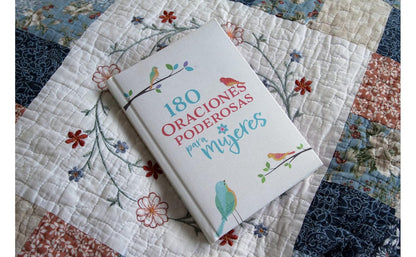 Libro Devocional 180 Oraciones Poderosas Para Mujeres