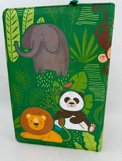 Biblia Interactiva Para Niños Letra Grande, Verde, RVR1960