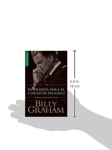 Libro Esperanza Para El Corazon Afligido, Billy Graham