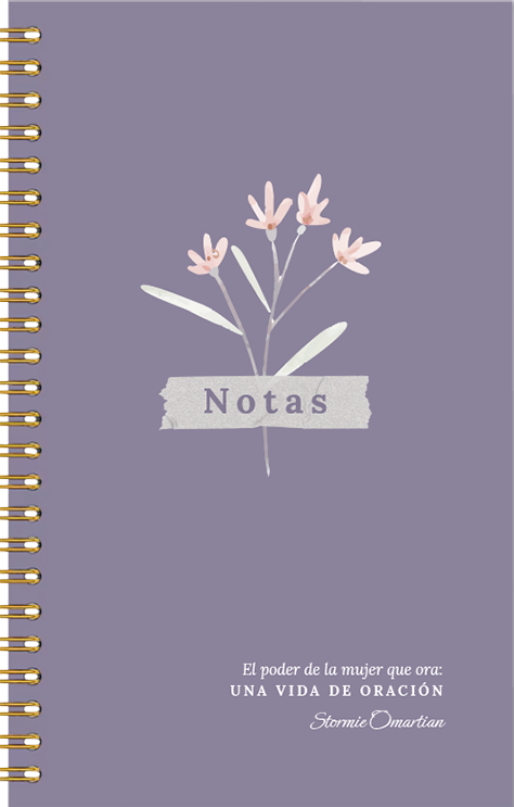 Cuaderno, Libreta: Una Vida De Oración, Violeta