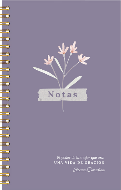 Cuaderno, Libreta: Una Vida De Oración, Violeta