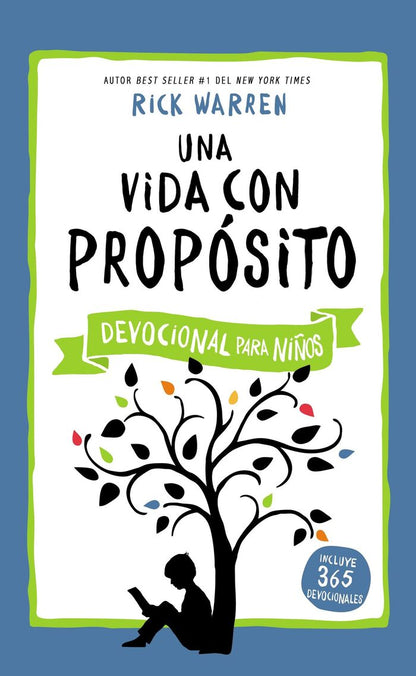 Libro Una Vida Con Propósito: Devocional Para Niños - Rick Warren
