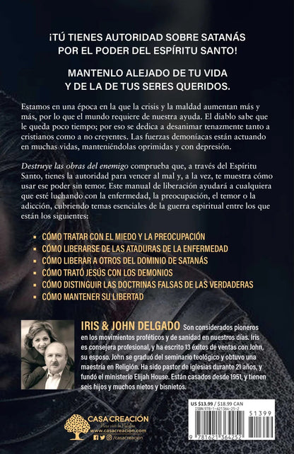 Libro Destruya Las Obras Del Enemigo - John E Iris Delgado
