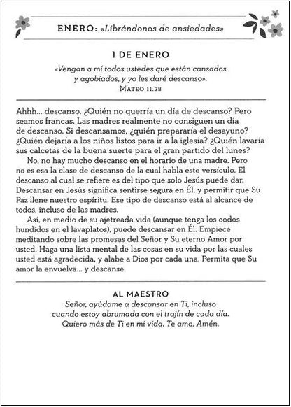 Libro Sabiduria Diaria Para Madres - Michelle Medlock Adams