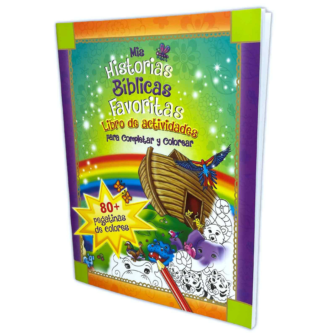 Libro Mis Historias Bíblicas Favoritas - Libro De Actividades con stickers