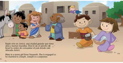 Libro Pequeños Héroes De La Biblia: María Y José