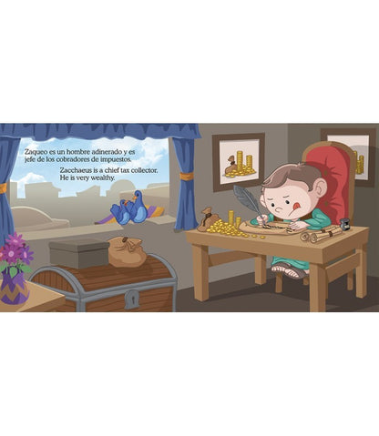 Libro Pequeños Héroes De La Biblia: Zaqueo