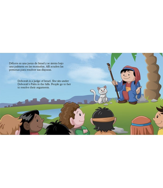 Libro Pequeños Héroes De La Biblia: Débora
