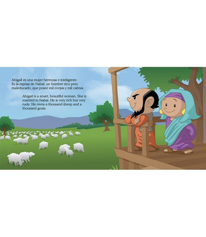 Libro Pequeños Héroes De La Biblia:  Abigail