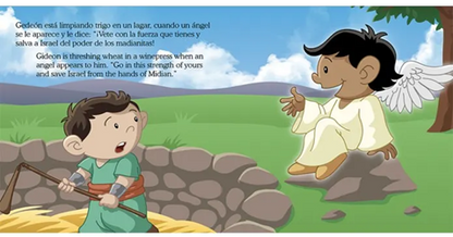 Libro Pequeños Héroes De La Biblia: Gedeón