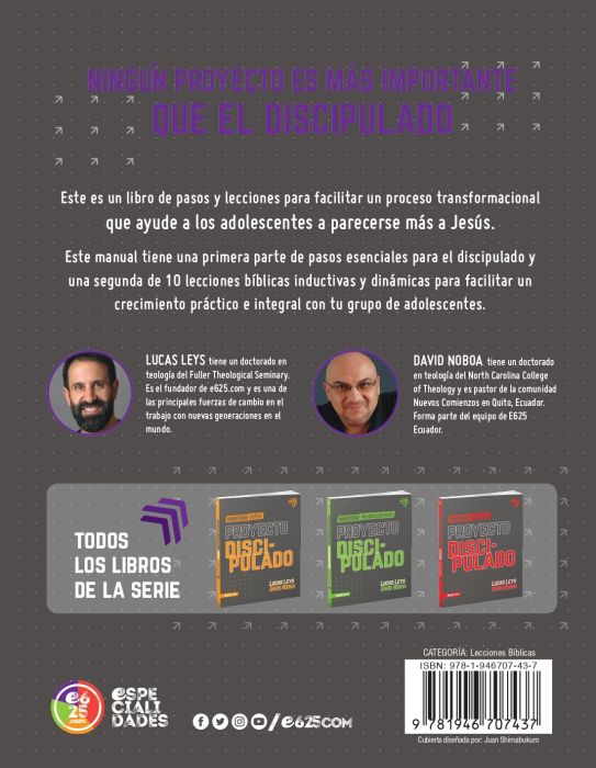 Proyecto Discipulado Adolescentes - Lucas Leys