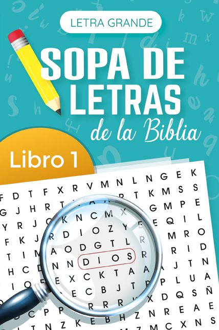 Libro Sopa de letras de la Biblia, Letra Gigante #1 – Portavoz