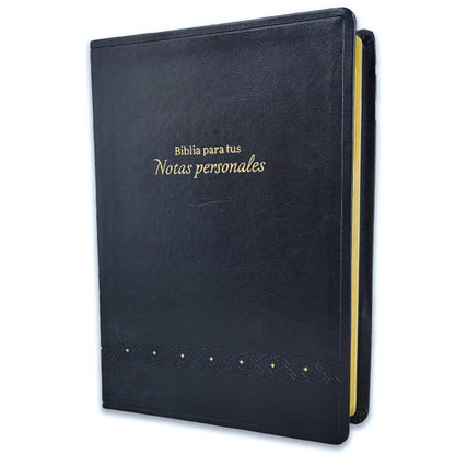 Biblia Para Tus Notas Personales, Negro - Nvi