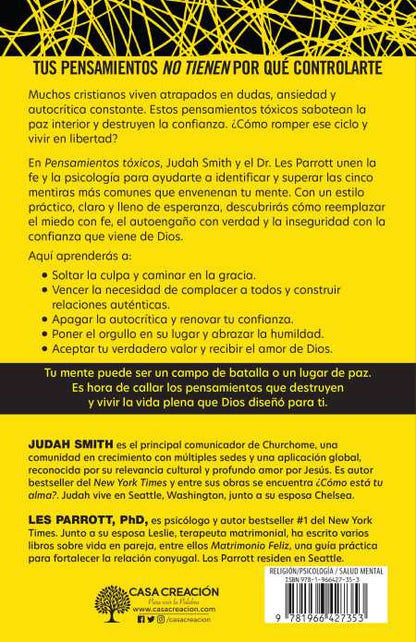 Libro Pensamientos toxicos - Judah Smith, Les Parrott