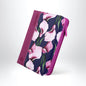 Bliblia, Flores Magenta, Canto Plateado, Con Cierre, Rvr1960