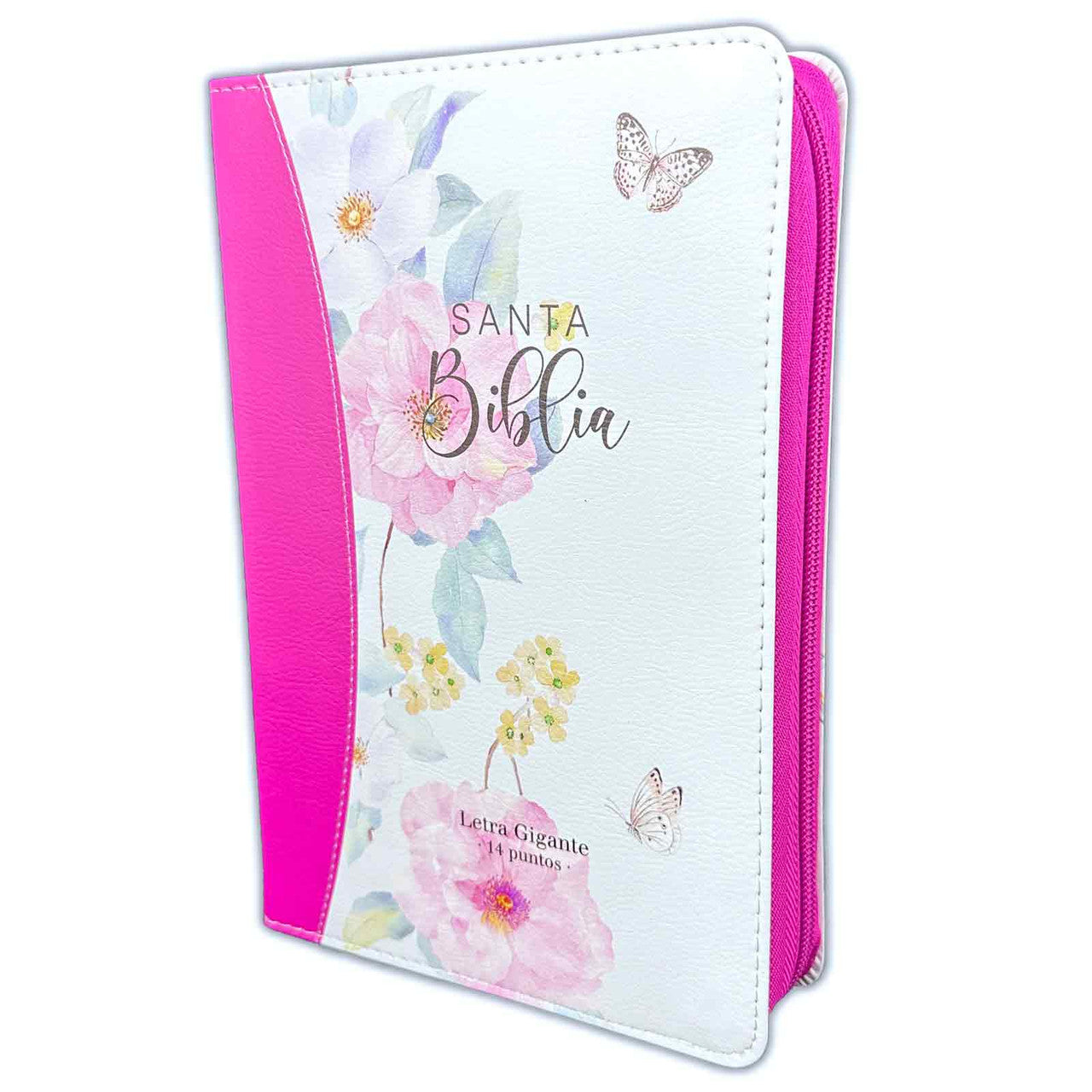 Biblia RVR060 068 cz Flores Rosas