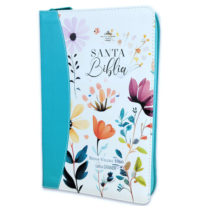 Biblia RV60 065czti PJR CP Jardin turquesa