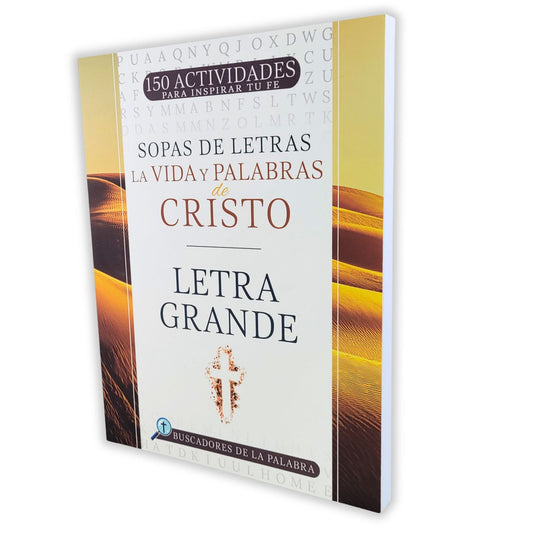 Libro Sopa de Letras La Vida y Palabra de Cristo J. Cunningham Geikie