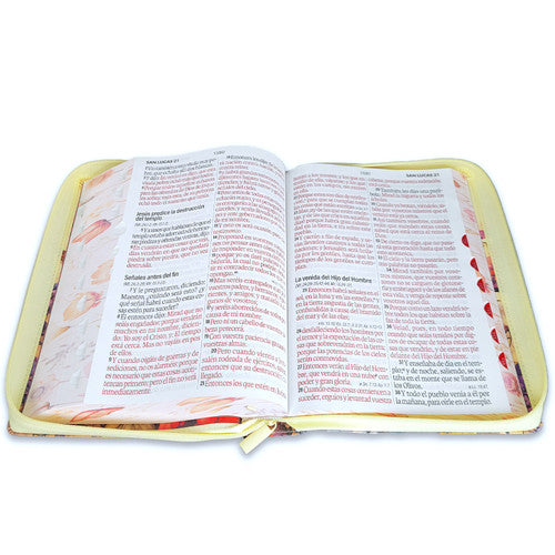 Biblia RVR60 088czti LSGi CP jardín Vintage