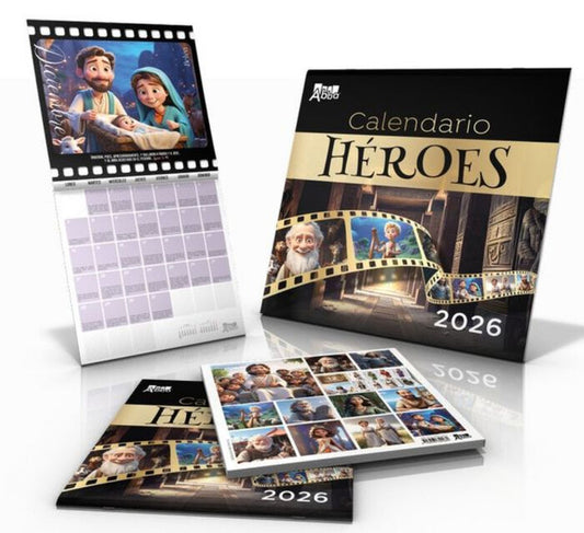 Calendario Abba Heroes Para Niños