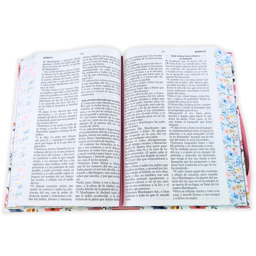 Biblia RVR60 065c Tapa Dura Primavera blanca
