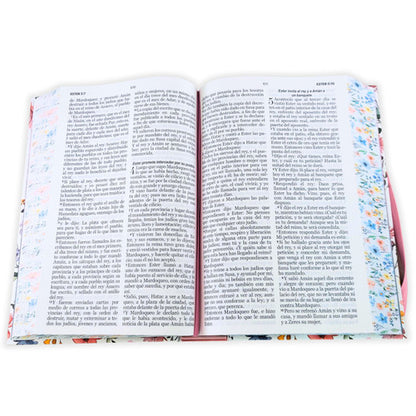 Biblia RVR60 065c Tapa Dura Primavera blanca