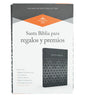 Biblia Para Regalos Y Premios, Símil Piel, Negro Y Plata, Rvr 1960