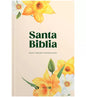 Santa Biblia, Ultrafina, Tapa Dura, Amarilla Flores 2022, NVI